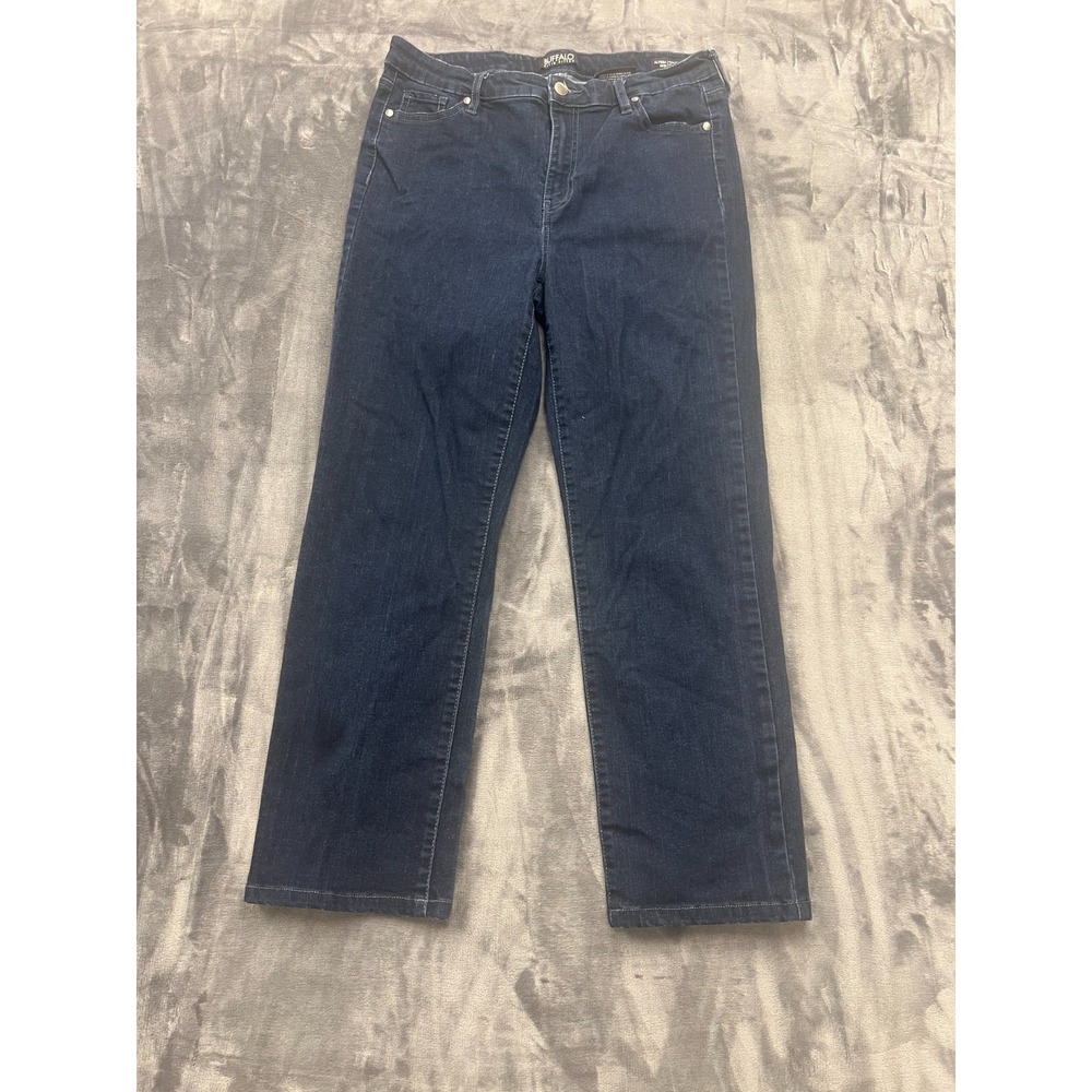 Buffalo David Bitton Alyssa Jeans‎ Womens 10/30 Blue Stretch High Rise Straight